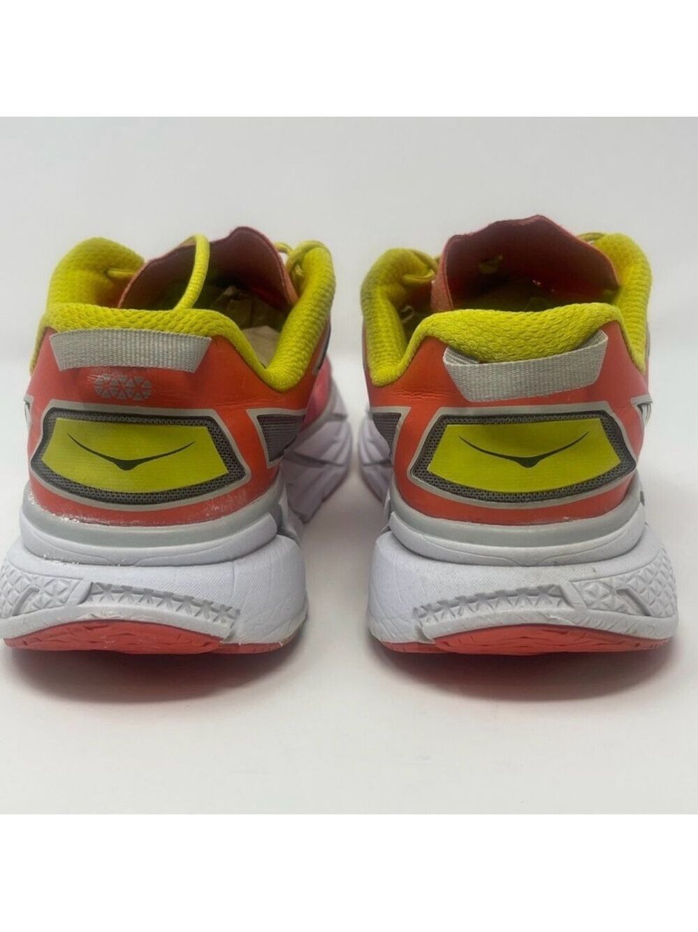 Hoka One One Clifton Running Shoe Women’s Pink Neon Lightweight Athletic Sneaker - Picture 6 of 13